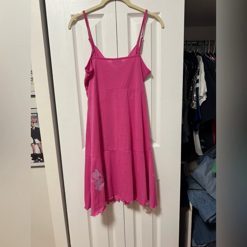 Y2K hibiscus flower dress - Picture 4 of 5